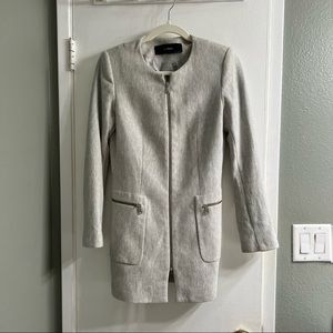 Zara - Fitted Cream Jacket
